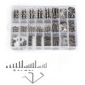 1080pcs M2/m3/m4 Stainless Steel Hex Socket Bolt and Nuts Set