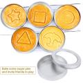 5 Pack Cookie Case Set,tv Cookie Mold Tin Kit B