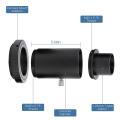 Telescope Camera 1.25inch T-ring Mount Adapter + Tube for Olympus Om