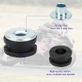 100pcs Rubber Grommets Gasket Bolt Parts for Honda Yamaha Suzuki