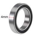 10pcs 6701-2rs 12x18x4 Mm Rubber Sealed Deep Groove Ball Bearings