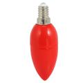 6x Led Candle Light Candle Light Bulbs Red Fortune Lamp Lights,e14
