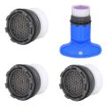 1.2gpm Faucet Part Insert Filter, Restrictor Aerator, 18.5mm, 4 Pack
