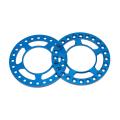 4pcs Metal 1.9inch Wheel Outer Beadlock Ring for 1/10 Rc Car,blue