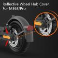 For Xiaomi M365 Pro Electric Scooter Reflective Wheel Hub Cover Decal