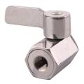 1/2inch Mini Ball Valve with Stainless Steel Handle Pack Of 2