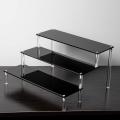 3 Tier Acrylic Cupcake Display Stand, Cosmetic Items Display Risers