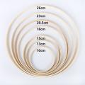 Dream Bamboo Rings,wooden Circle Round Catcher Diy Hoop 20.5cm