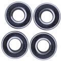 2pcs 6202rs 15mm Inner 35mm Outer Single Row Deep Groove Ball Bearing