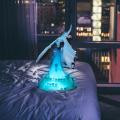 3d Printed Night Light for Children Room Bedroom Rechargeable Light,b