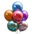 100pcs 10 Inch Metallic Color Latex Balloons Metal Pearl for Party