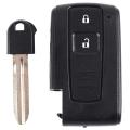 2 Button Smart Remote Key Case & Blade for Toyota Corolla Verso Prius