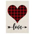 Valentines Day Garden Flag Double Sided, Love Heart Outdoor Decor