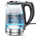 1.7 L Glass Kettle,with Blue Led Indicator Light,kettle Eu Plug