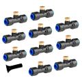 Water Brass Misting Nozzle Outdoor Water Mister Cooling Set