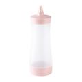 Squeeze Bottle Kitchen Accessories Gravy Plastic Pink + Transparent