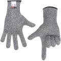 2 Pairs Cut Resistant Gloves Food Grade Level 5 ,for Oyster (large)