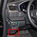 Carbon Fiber Car Headlight Adjustment Switch Cover Sticker Decoration