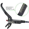 Poday 1pair Bike Front Rear Hydraulic Brake Bike Accessories Black