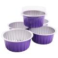 125ml Disposable Cake Baking Cups Muffin Liners Cups-purple
