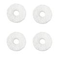 4pcs Mop Cleaning Pad Replacement Mop Cloth for Ecovacs N9+ Robot