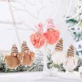 2pcs Christmas Angel Dolls Xmas Tree Decor New Year Gifts for Home C