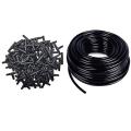 200pcs Barbed Tee Fittings, for 1/4 Inch Water Hose Connectors