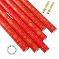 Present Gift Wrapping Paper Sheets Set Of 6,chinese New Year Diy Gift