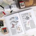 300pcs Washi Stickers Set for Journaling Floral Paper Sticker Diy