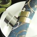 12 Pcs Hotel Restaurants Creative Metal Napkin Ring Gold