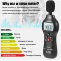 Jldg Jd-801 30-130db Noise Tester Digital Sound Level Decibel Monitor
