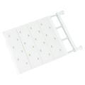Retractable Airing Cupboard Storage Rack Shelf for Bookcase 36x48cm