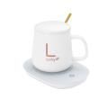 Constant Temperature Cup Office Home Coffee Mug Warmer-white