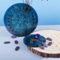 Diy Divination Pad Astrology Compass Silicone Mold (rune Disc Large)