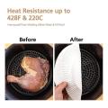 Air Fryer Disposable Paper Lined Non-stick Mat Steamer Round Baking