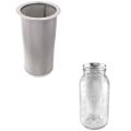 Coffee Filtesr for Wide Mouth Mason Jar Tea with Fruit Infuser Ice