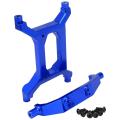 Metal Rear Lower Chassis Brace Frame Support for Axial Scx6,blue
