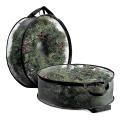 2pack Christmas Wreath Storage Container 24inch(black)