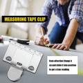 Measuring Tape Clip Tool for Corners Clamp Holder Measuring (2 Pcs)