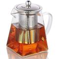 Teapot with Removable Infuser & Handle, for Loose Tea, Teapot 550ml