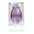 Glass Vase Personality Light Luxury Fresh (pink Small)