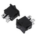 10 Pcs X 4 Pin On-off 2 Position Dpst Boat Rocker Switches 10a/125v 6a/250v Ac