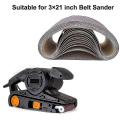15 Pack Sanding Belts ( 80 120 180 240 400 Grits) for Belt Sander