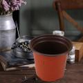 150pcs 10x9cm Nursery Pots Round Small Flower Pots One-time Thickened