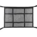 Car Ceiling Storage Net Pocket 90x65cm Car Roof Interior Cargo Net