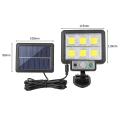 Outdoor Solar Lamp with 3 Light Mode for Garden Patio Yard, F72