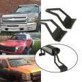 52 Inch Curved Led Light Bar Upper Windshield Roof Mount Brackets