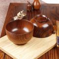 Jujube Wooden Bowl Diameter 4.5 Inches By 2-5/8 Inches(medium)4 Packs