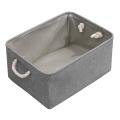 Baskets for Organizing with Handles, for Clothes Closet Basket,gray