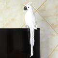 35cm Foam Feather Macaw Lawn Doll Decoration Fake Animal Bird